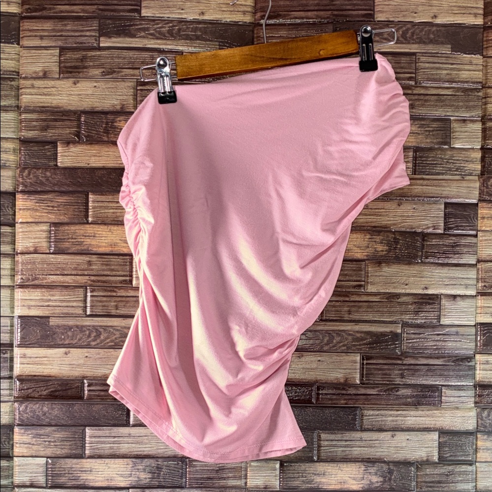 Reformation EUC XS Blush Pink Francisco Top